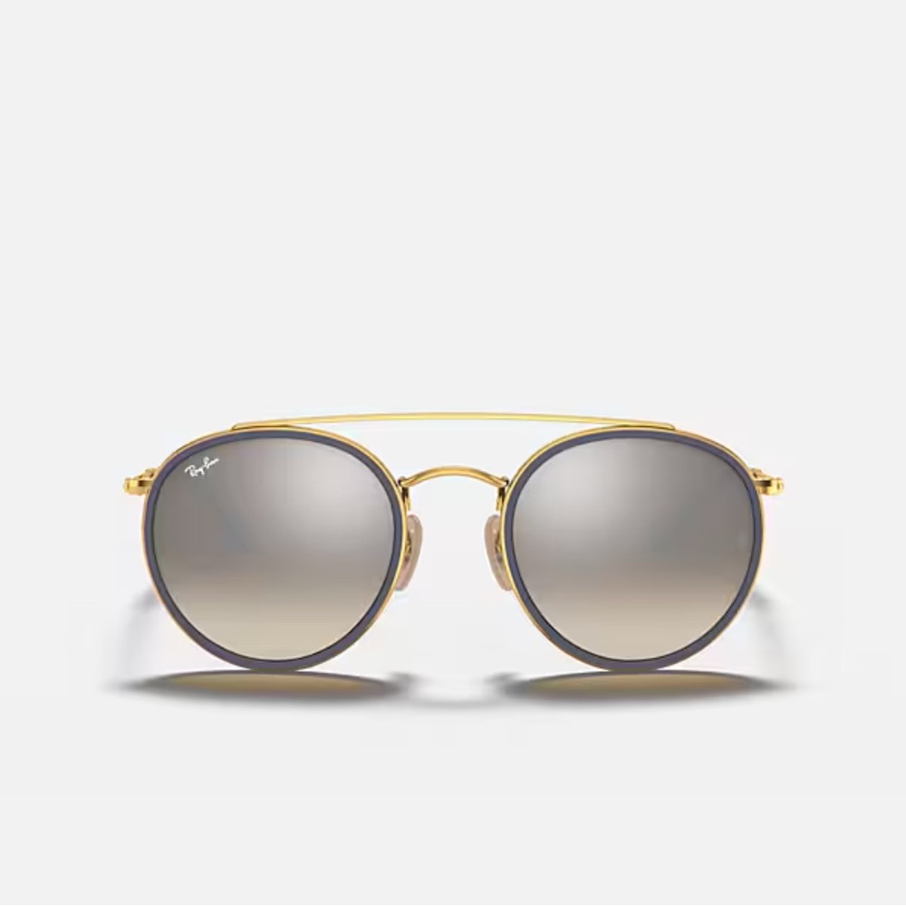 Ray-Ban Gold Frame with Gray Lenses